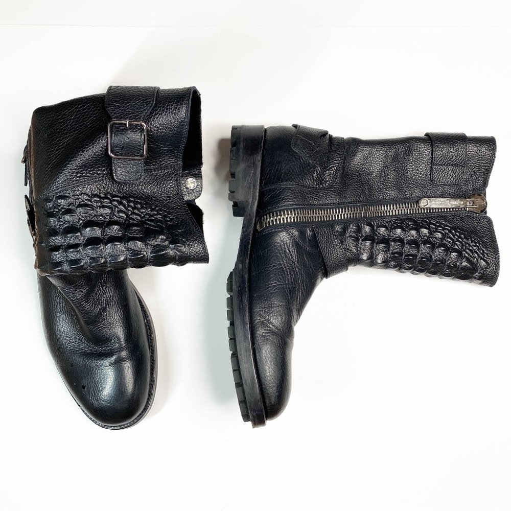 Philipp Plein crocodile ankle boots - Picture 3 of 5